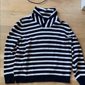 Express Men’s Nautical Shawl Collar Sweater